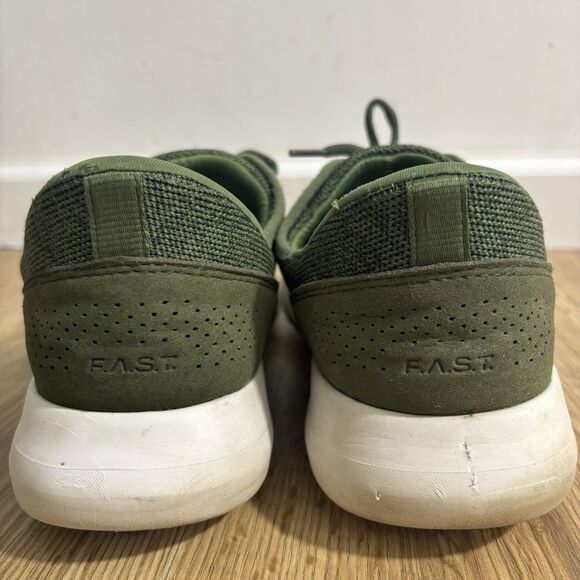 Kizik Madrid Eco Knit Shoes Mens 9 Womens 10.5 Green Sneaker Hands Free Athletic main image 5